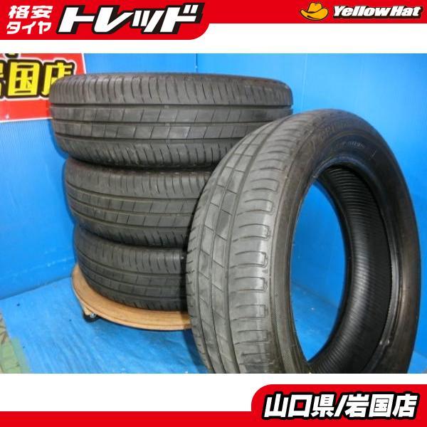 送料無料 中古 ブリヂストン エコピア EP150 165/60R15 77H 4本 ハスラー キャスト ピクシスジョイ ソリオ フレアクロスオーバー
