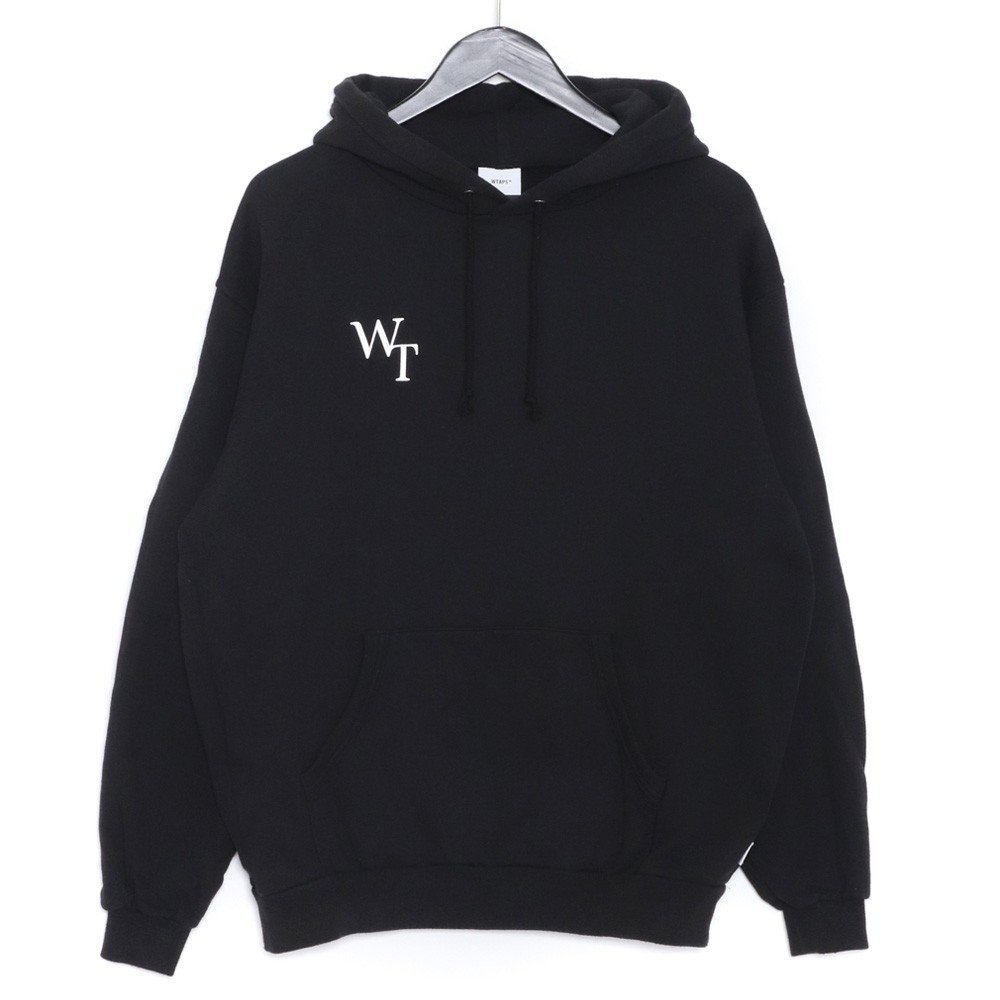 WTAPS 21AW URBAN TERRITORY HOODY ブラック サイズ3 ダブルタップス アーバンテリトリースウェットパーカー フーディー