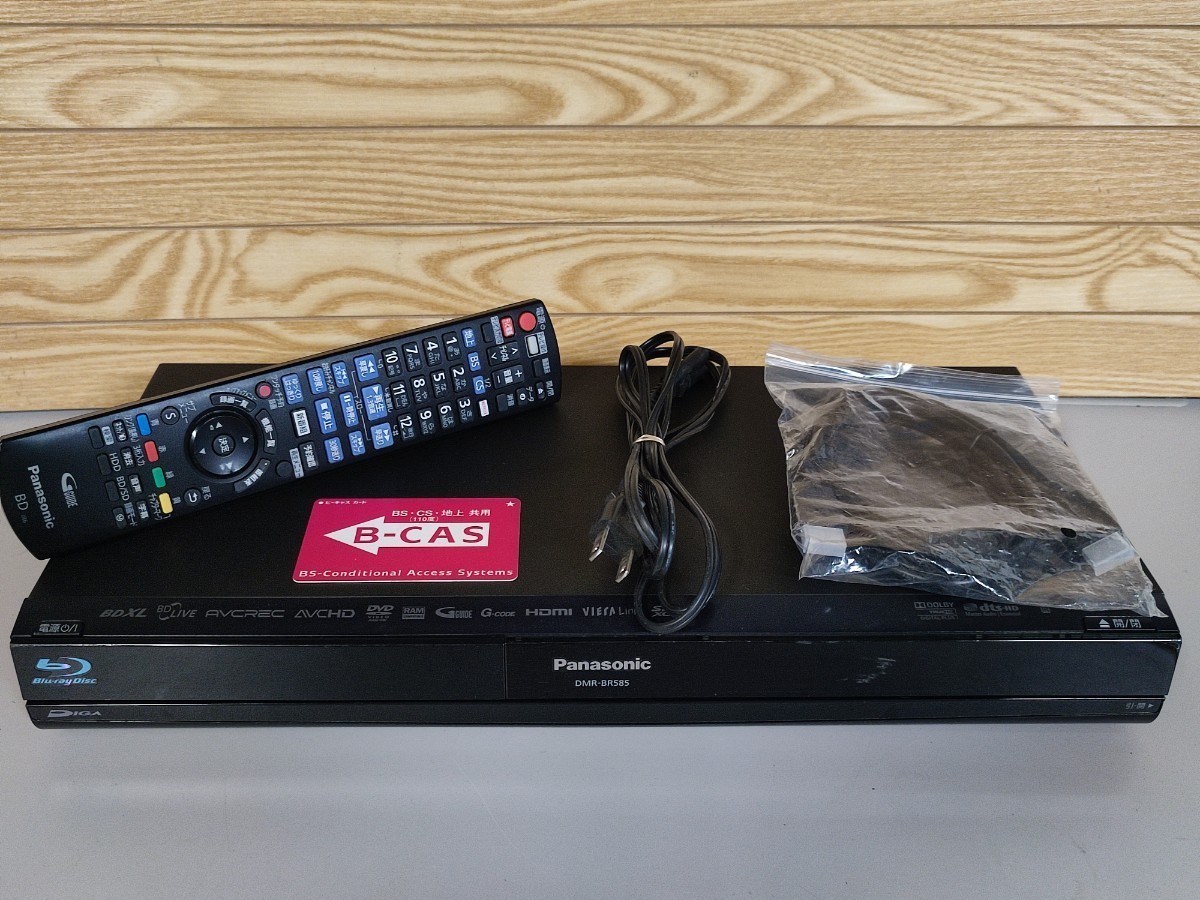 320GB★11年★Panasonic★HDD&frasl;BDレコーダー★DMR-BR585（7165）
