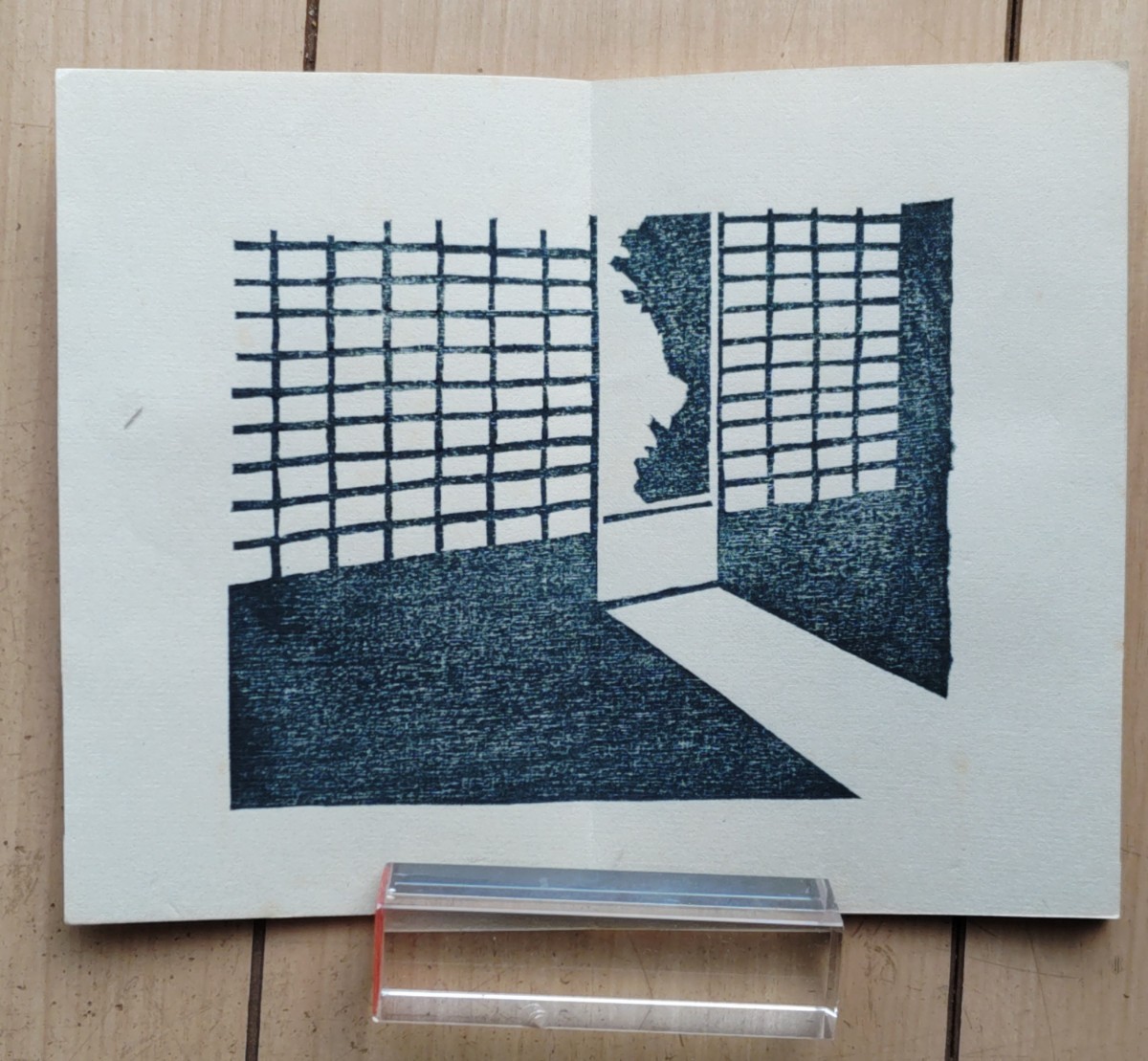 前川千帆 木版画 新机上春秋第五 直筆サイン | 山田書店美術