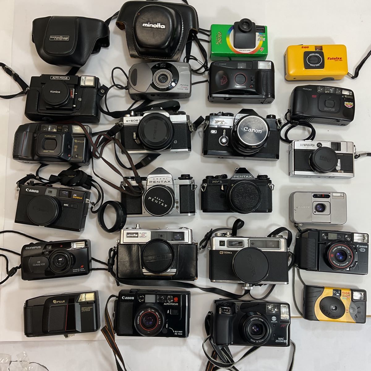 まとめ売り Canon Pentax Panasonic Ricoh Olympus Sony Fujifilm など