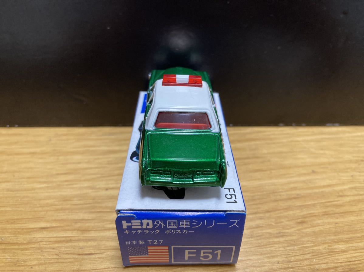未使用 日本製 トミカ 外国車シリーズ 青箱 F51 キャデラック