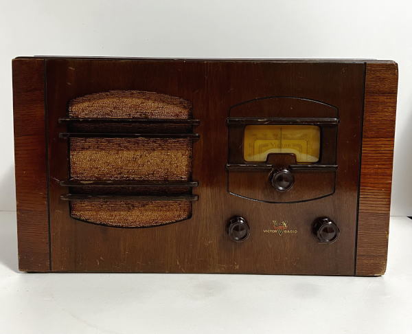 ■ 昭和レトロ Victor 日本ビクター 真空管ラジオ 5R-70 ■ ジャンク品
