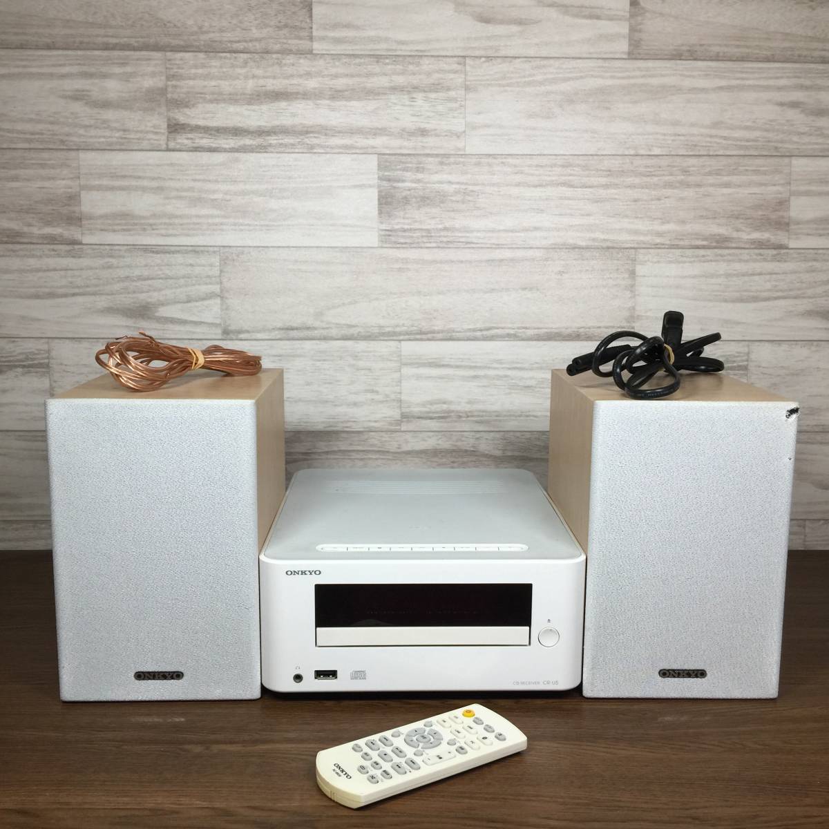 CR-U5 ONKYO CDコンポ オンキョー Bluetooth対応 リモコン付き CD