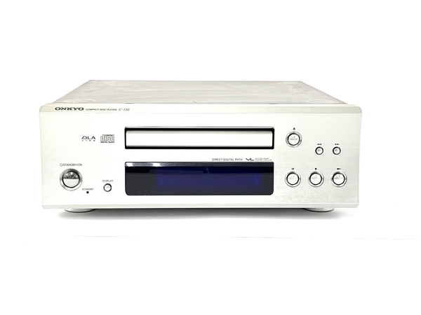 onkyo c-733 CDプレイヤー 動作品！ ONKYO CDプレーヤー C-733 | C-733(S) オンキョー 公式通販 CD