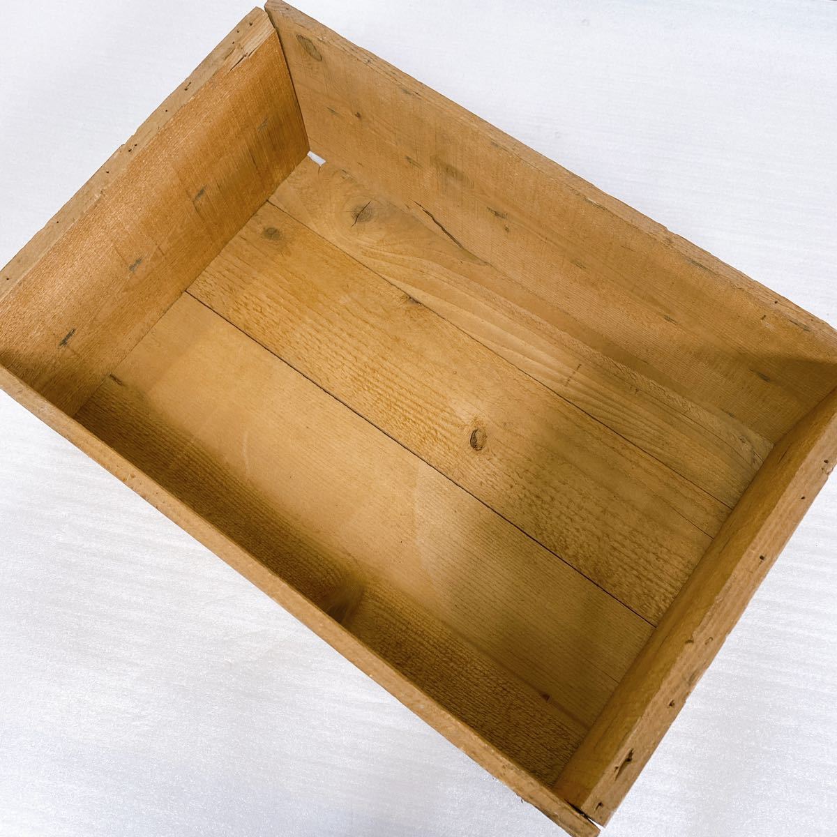 ☆珍品！昭和レトロ☆ Meiji 明治乳業 当時物 木箱 ボテ箱 サイズ(約 