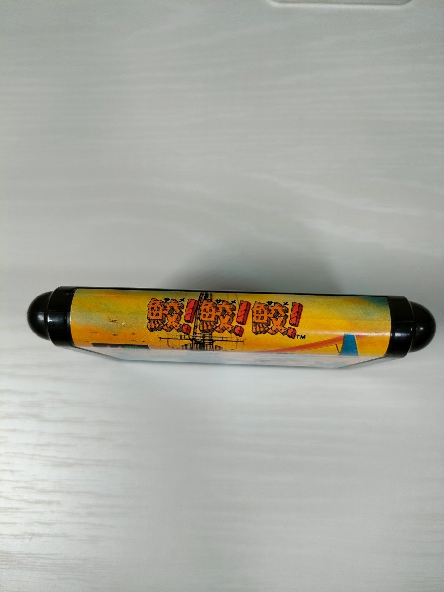 メガドライブ Jr Ecco MD【 鮫！鮫！鮫！ サメ】箱 ハガキ？ 取扱説明書 ソフト付き『セガ メガドライブ』 東亜プラン