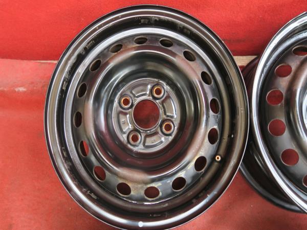 スチール ホイール 4本 トヨタ シエンタ純正 14×5.5J 4穴 PCD100 +33