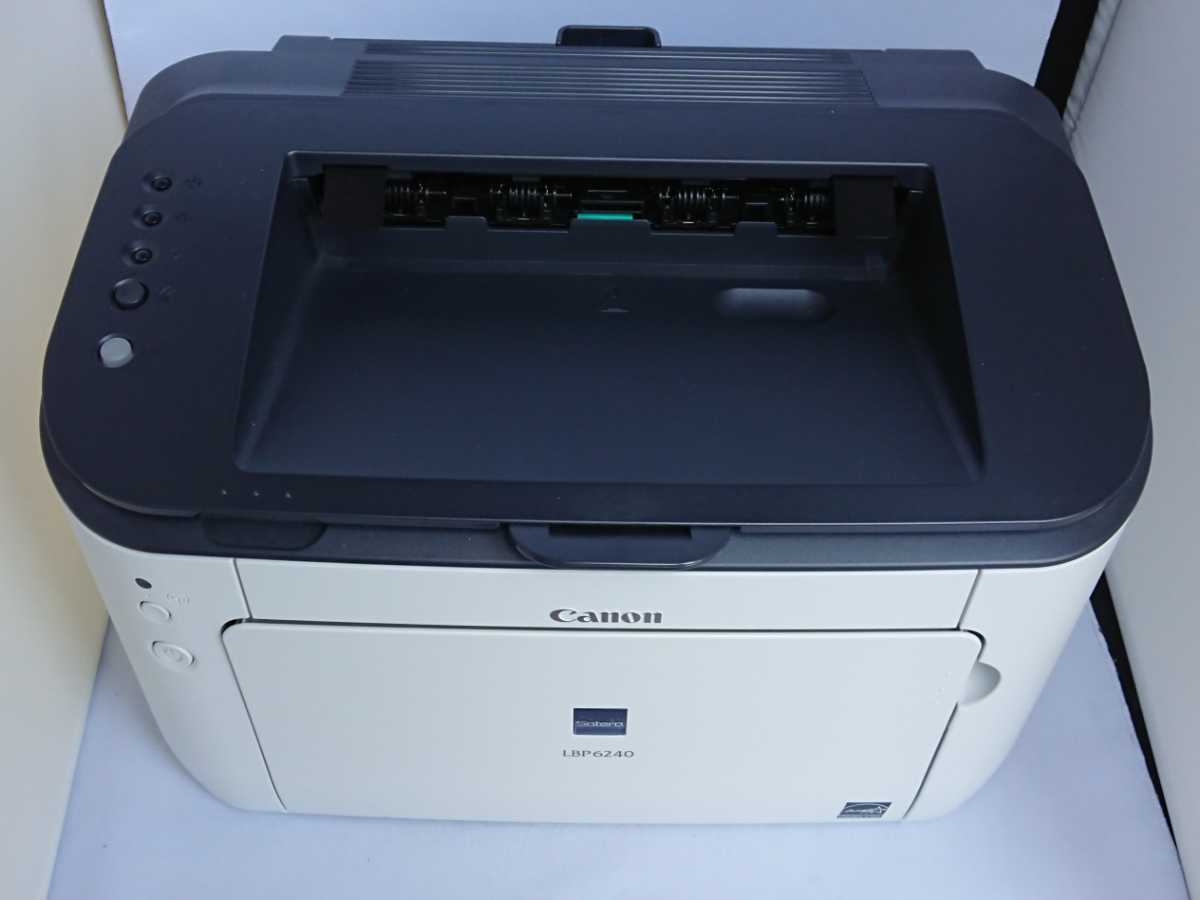 キャノン CANON LBP6240 A4モノクロレーザープリンター 中古品 総印刷 
