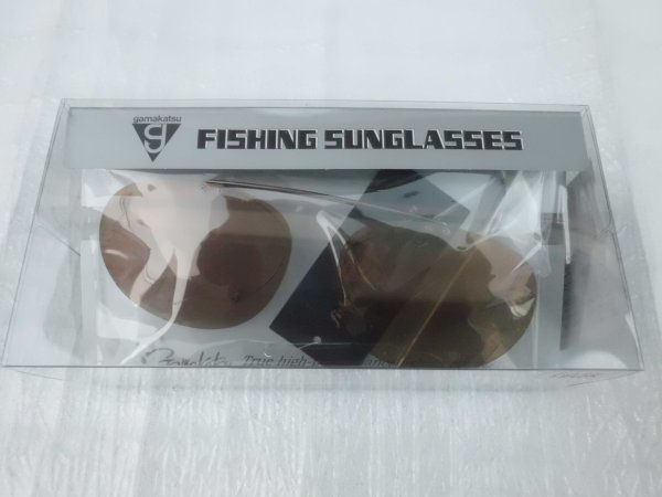 ☆がまかつ gamakatsu クリップオン偏光サングラス GM1774 ライトブラウン☆