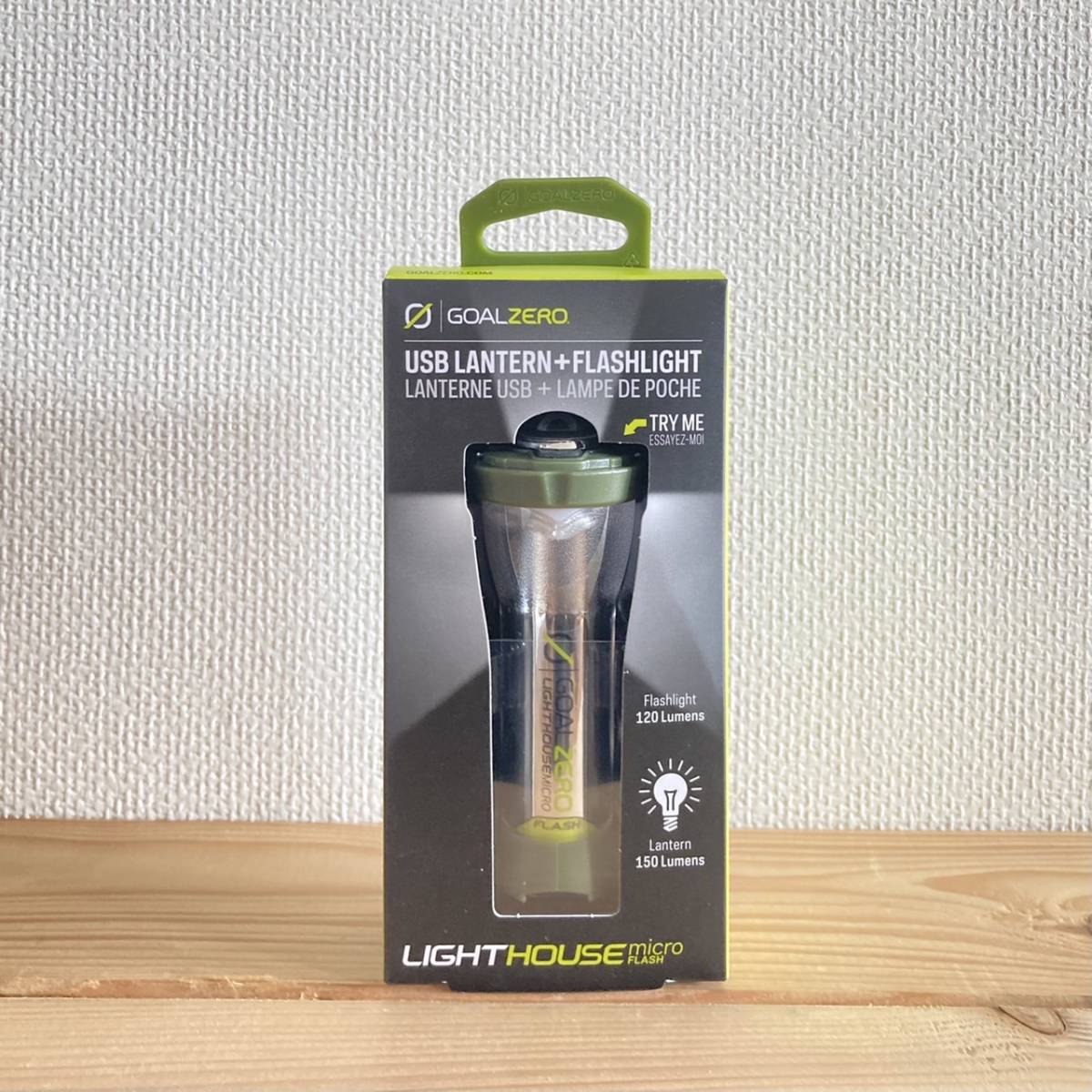goal zero ゴールゼロ【日本限定品】別注 カーキ goalzero ライト