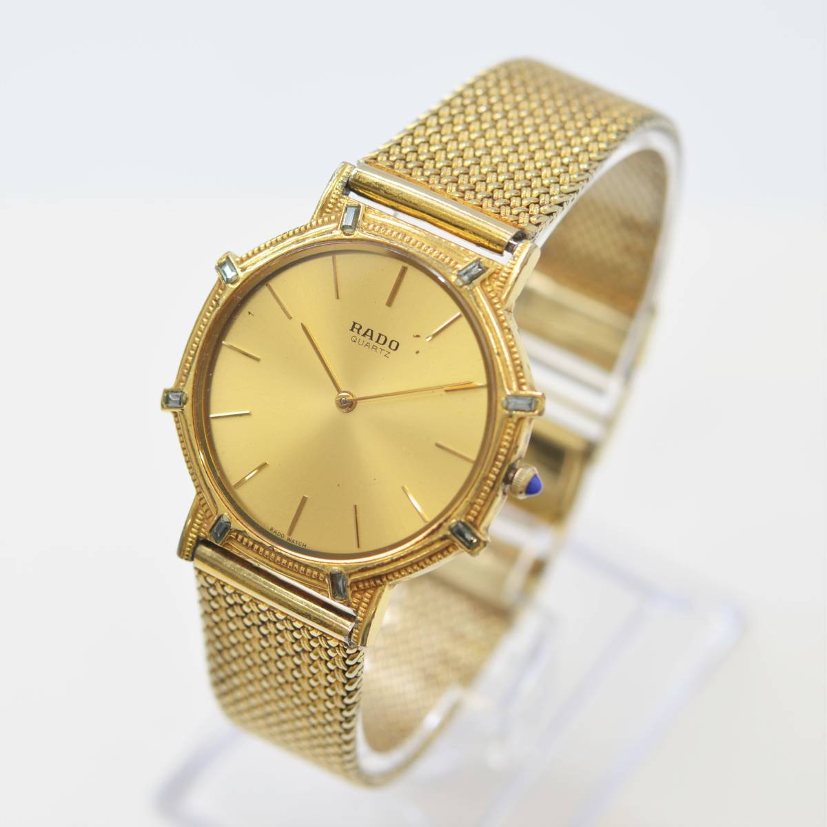 H 1円スタート RADO ラドー メンズ ウォッチ 腕時計 クォーツ 121.9025  