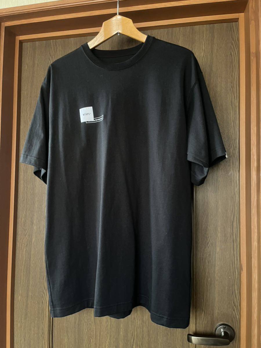 WTAPS美品211ATDT-CSM01 HOME BASE ダブルタップ　SS/COPO BLACK LARGE サイズ03 付属品あり