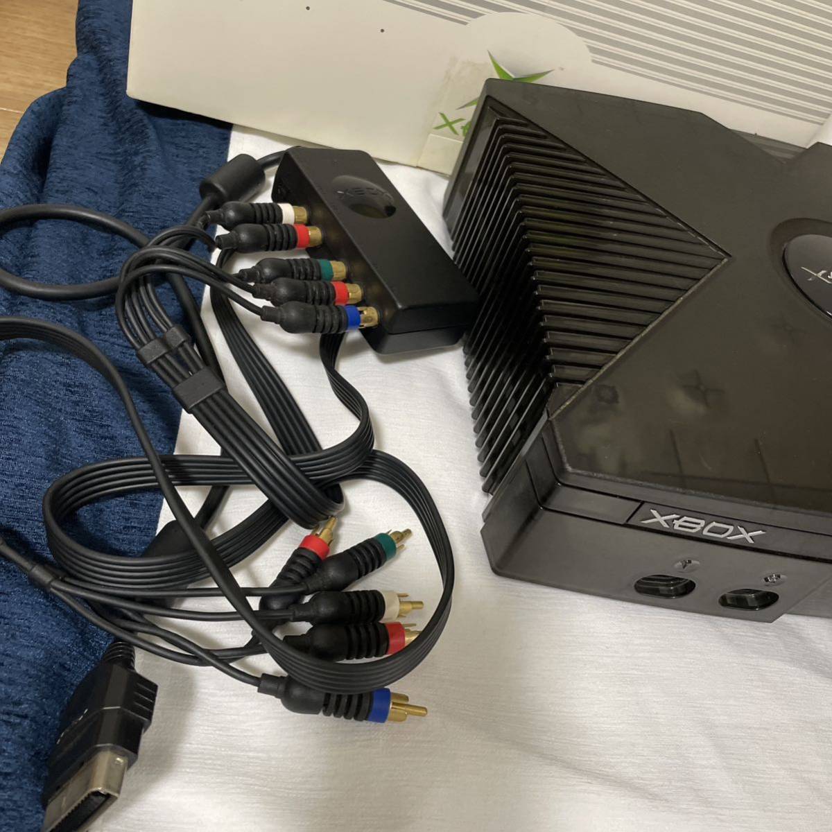 スケルトンブラック ジャンク 動作未確認初代Xboxスペシャル