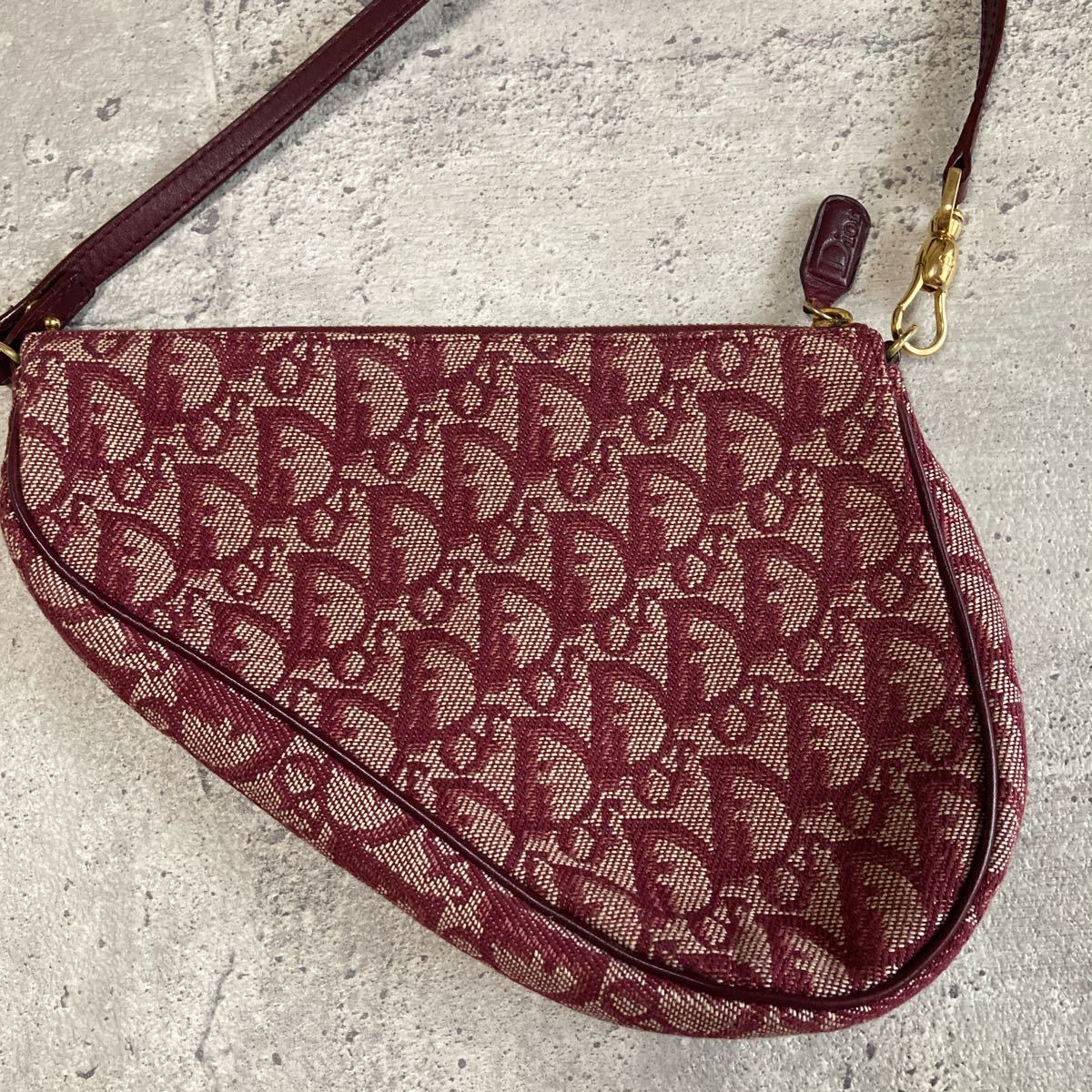 Christian Dior クリスチャンディオール トロッター サドルバッグ
