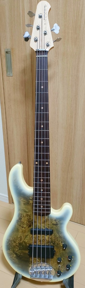 Lakland Shoreline Series SL55-94 Deluxe Poplar Burl レイクランド 5弦ベース