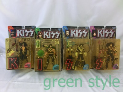 KISS キッス ロックバンド 未開封フィギュア 全4種セット