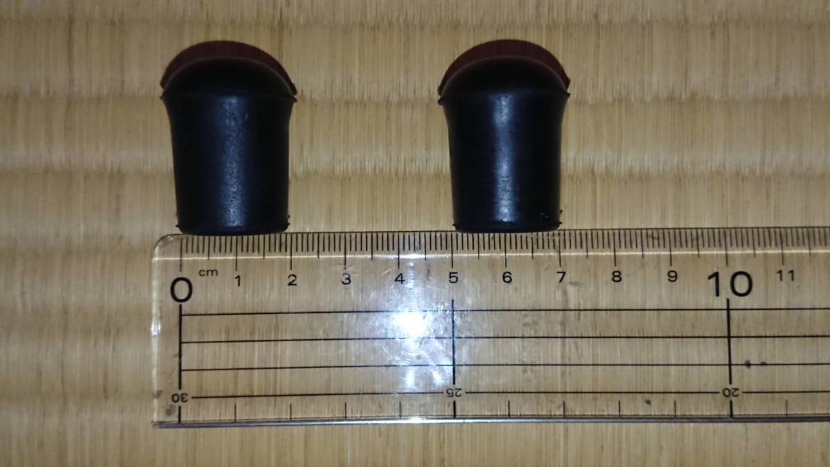 ★1970 年代 ラディック 他、ビンテージ バスドラム パーツ スパー 脚ゴム 足ゴム レッグゴム ２個 USA購入 中古 希少品 レア 日本入手不可_5