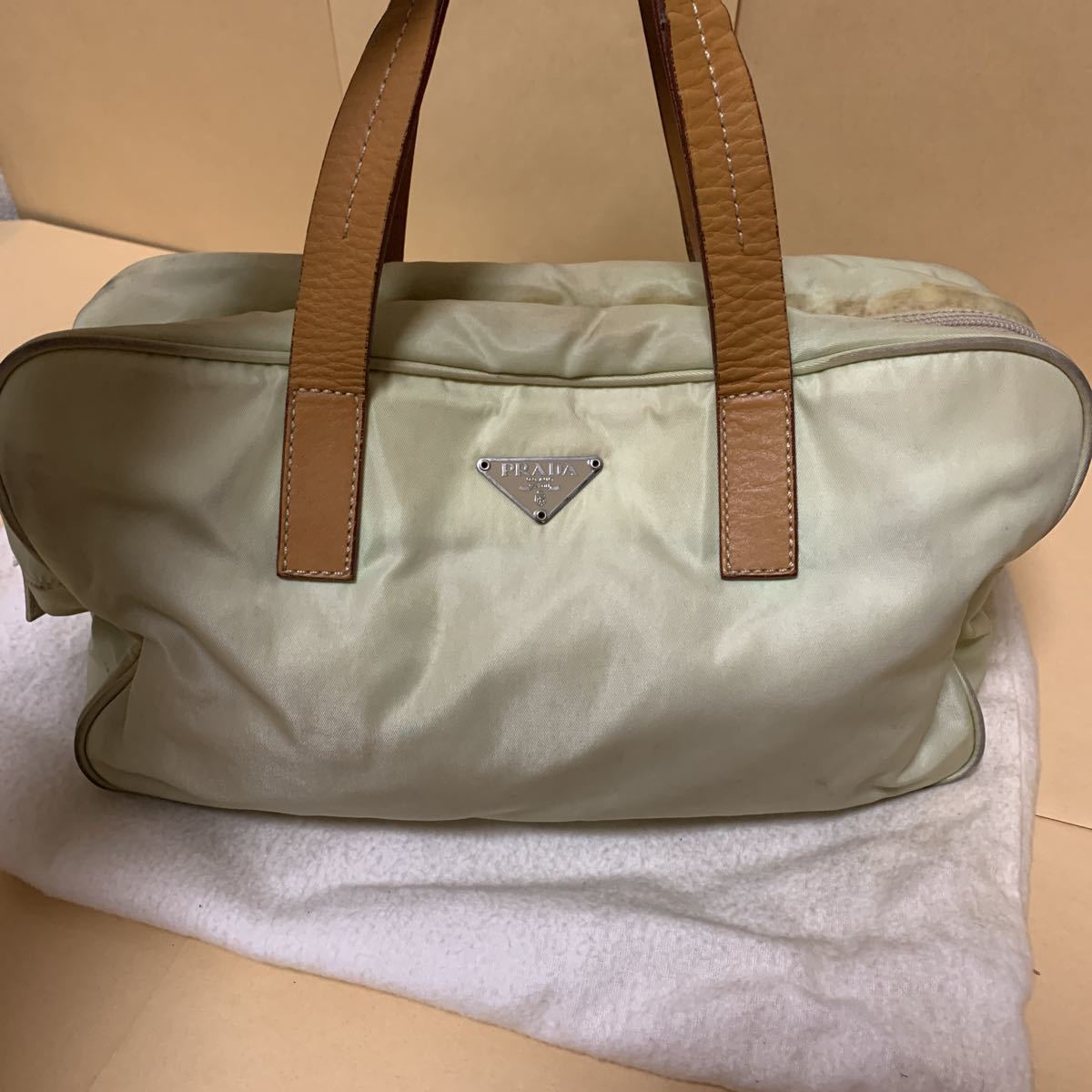 PRADA プラダ ナイロンボストンバッグ ハンドバッグ ミニボストン