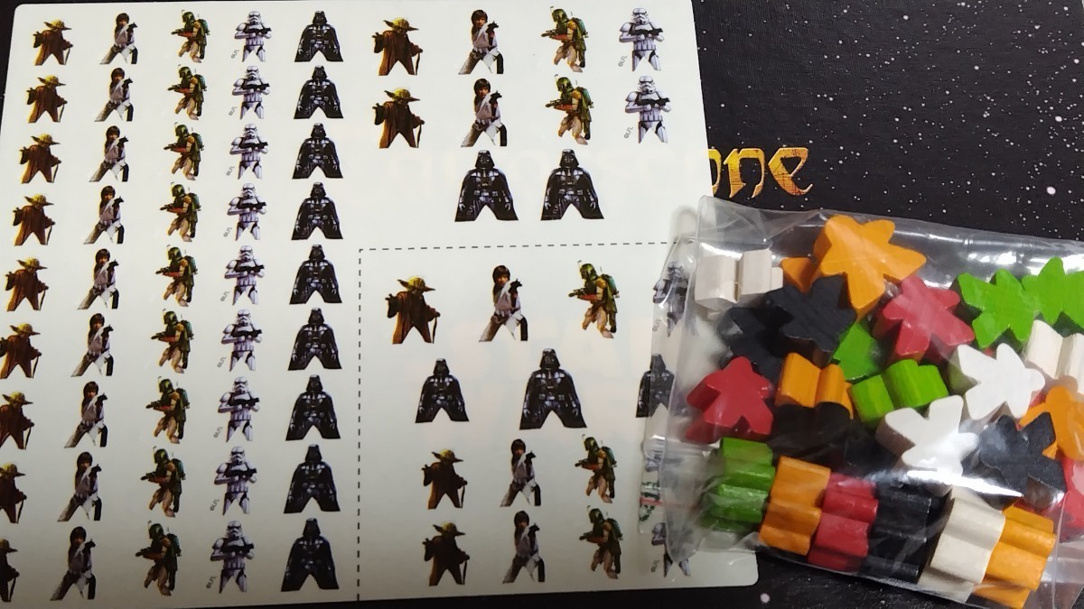 【正規品，豊富な】 【ボードゲーム】「カルカソンヌ：スターウォーズ」（Carcassonne: Star Wars Edition）《即決・送料無料》