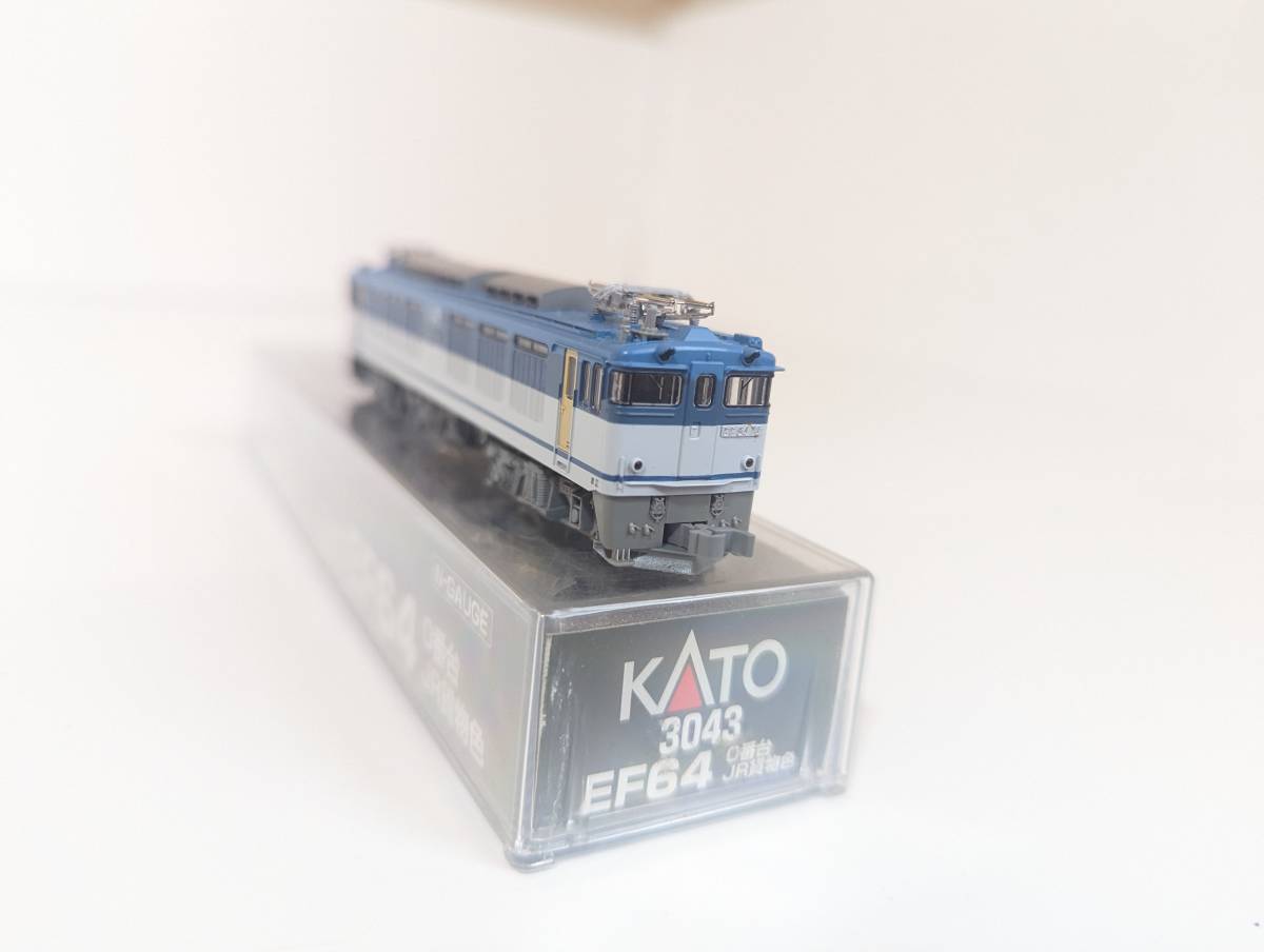動作確認済み　箱付 希少 ＫATO　716　EF64 0番台　JR貨物色　　3043 Ｎゲージ 鉄道模型 カトー