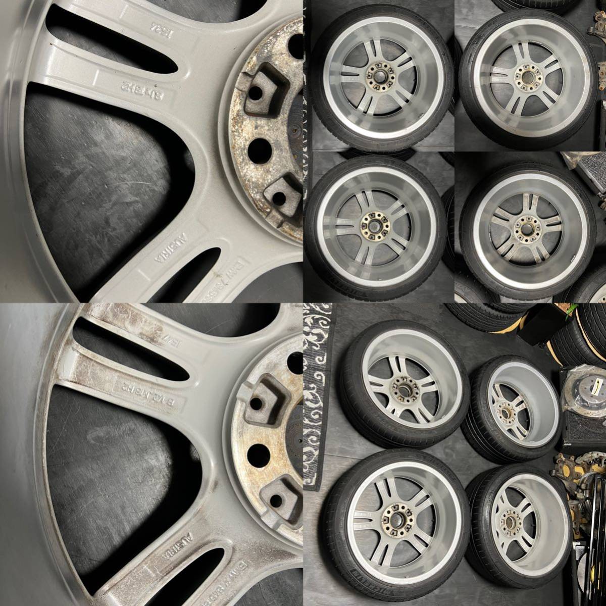 BMW F30 F31 Mスポーツ 純正タイヤホイール 18インチ 8J＋34 8.5J＋47