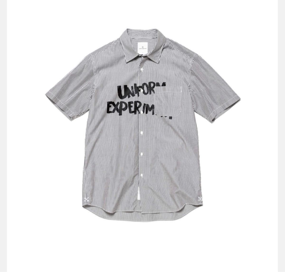 【良品】【レターパックプラス対応】 uniform experiment ユニフォームエクスペリメント SOPH S/S GRAFFITI REGULAR COLLAR SHIRT シャツ