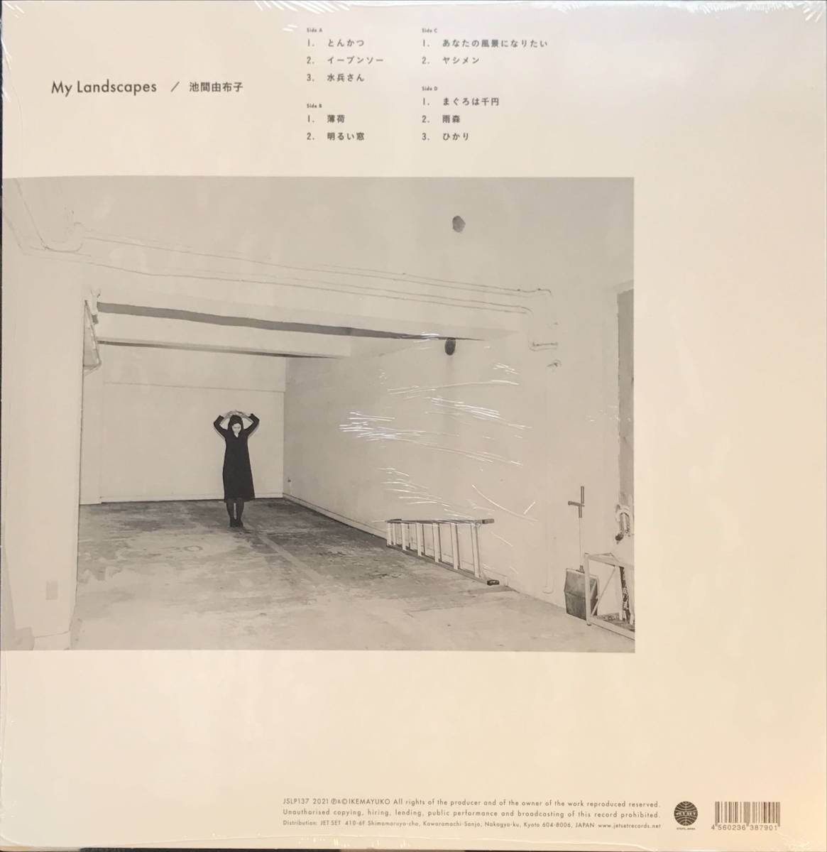 池間由布子　my landscape レコード2枚組 盤未使用 池間由布子 my landscape レコード2枚組 池間由布子 My
