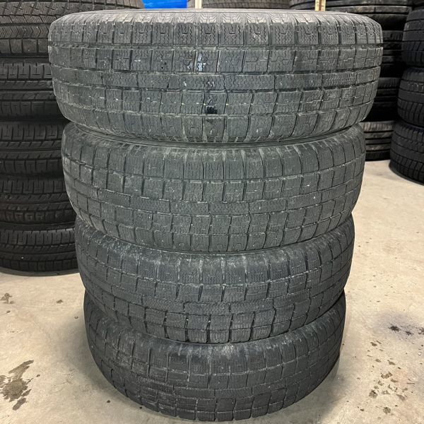 ★送料無料★ 155/70R12 2017年製 8～9分山 TOYO GARIT G5 4本/中古スタッドレスタイヤ(冬タイヤ) N5499_C1