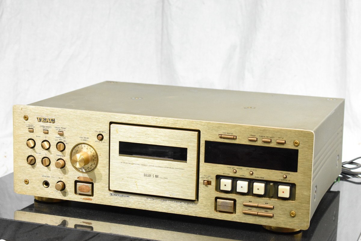 ジャンク品】Victor TD-V707 カセットデッキ ビクター S1188