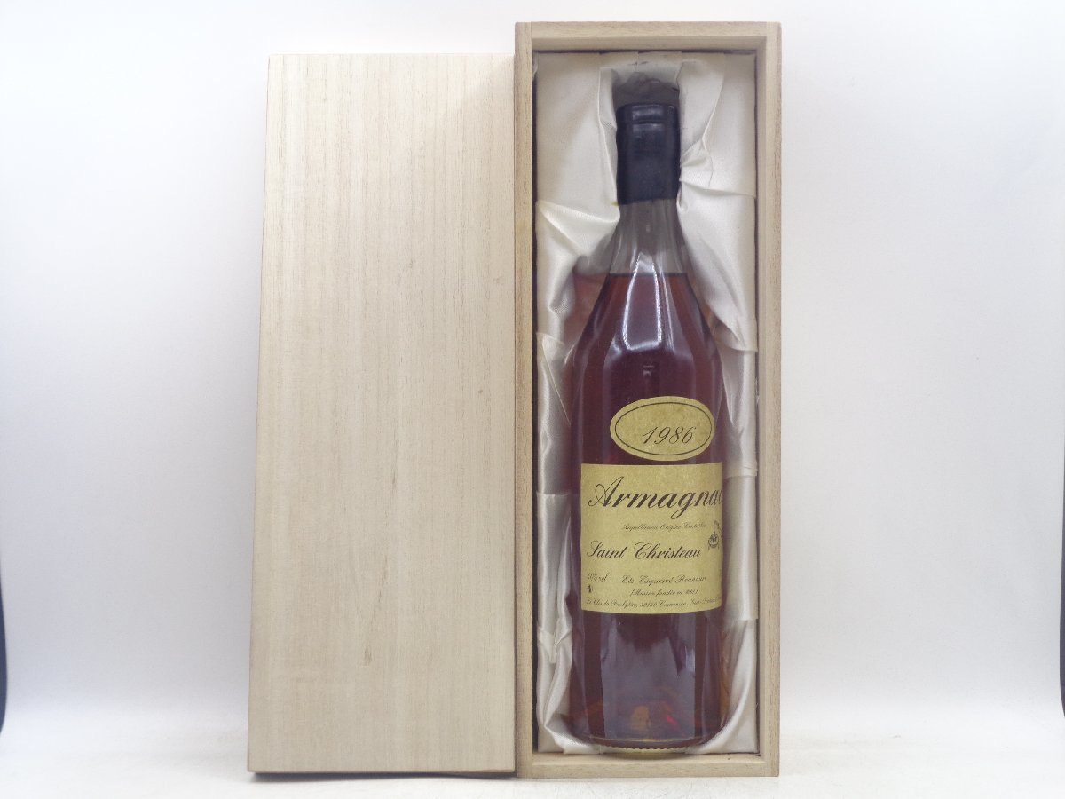 Saint Christeau 1986 ARMAGNAC サン クリストー アルマニャック
