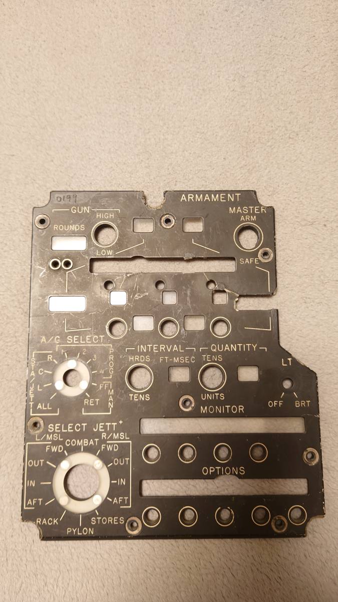 限定セール，お買い得 戦闘機の操縦席パネル(その他)｜売買されたオークション情報、yahooの商品情報をアーカイブ公開 - オークファン その他