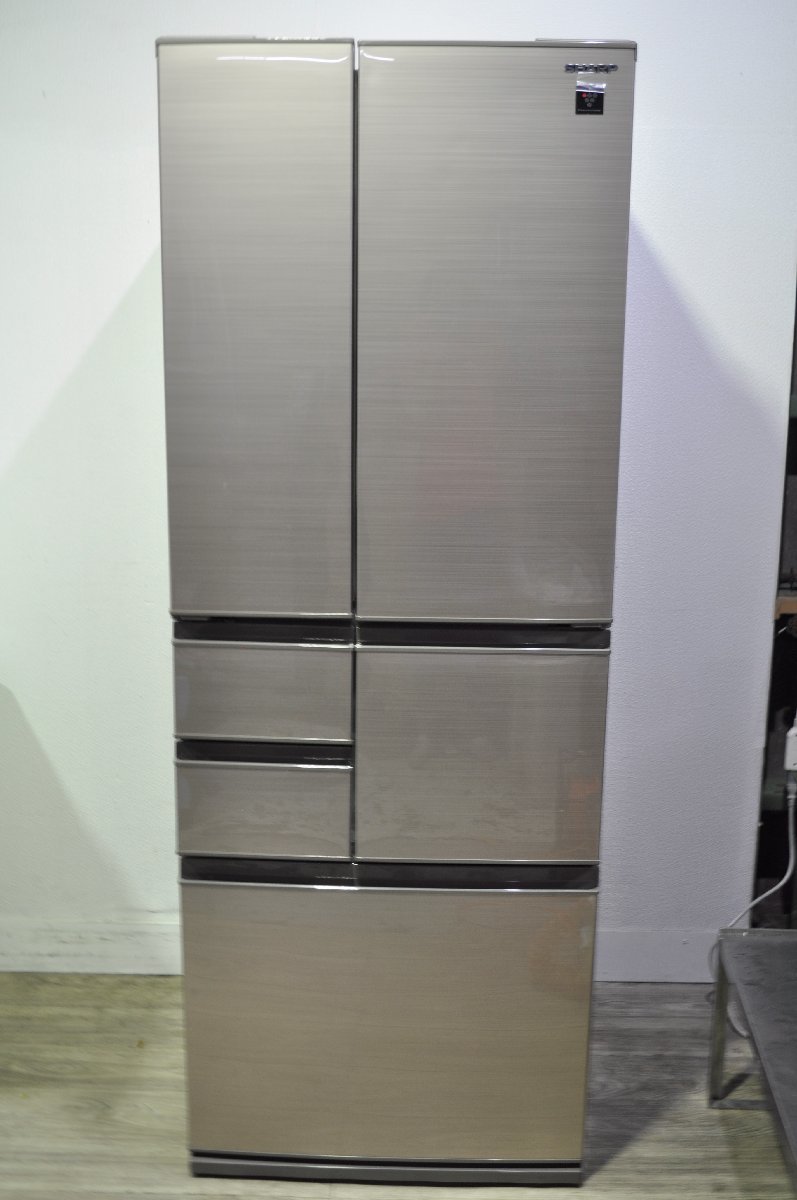 美品】SHARP ノンフロン冷凍冷蔵庫 SJ-F503G-T 85kg/502L 2020年製 SA