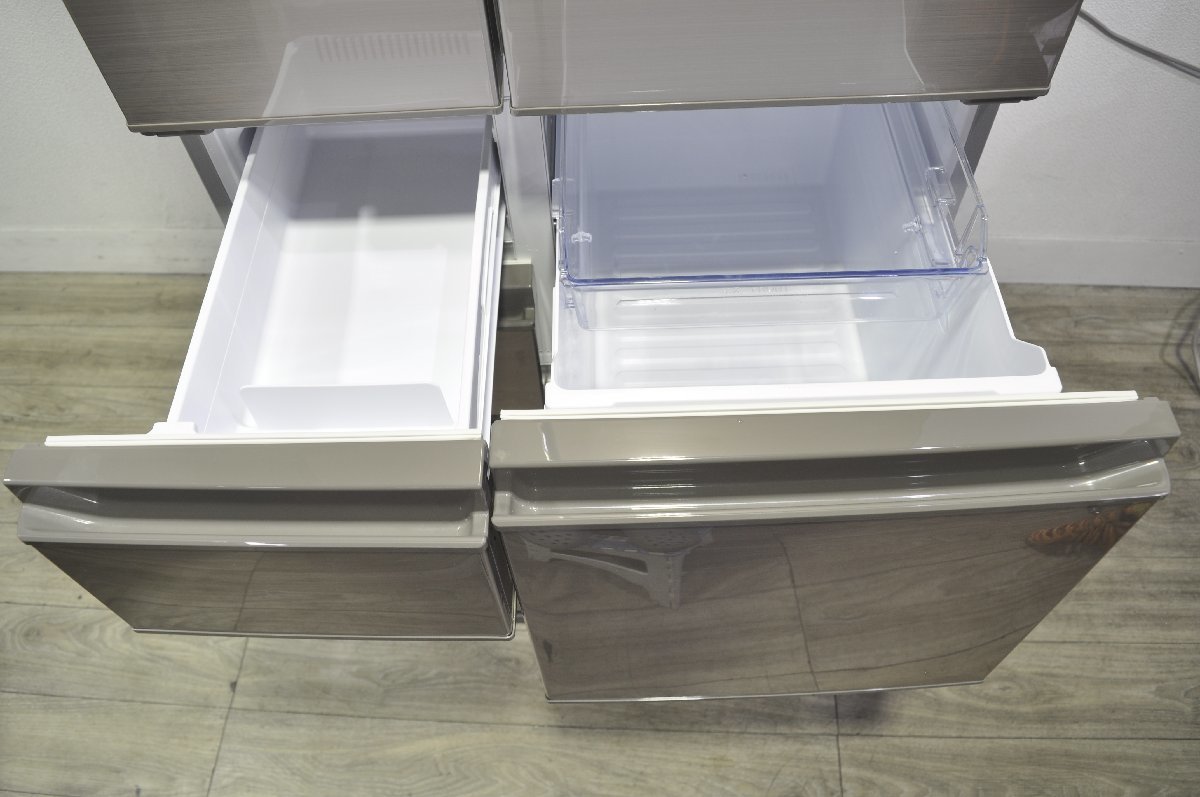美品】SHARP ノンフロン冷凍冷蔵庫 SJ-F503G-T 85kg/502L 2020年製 SA