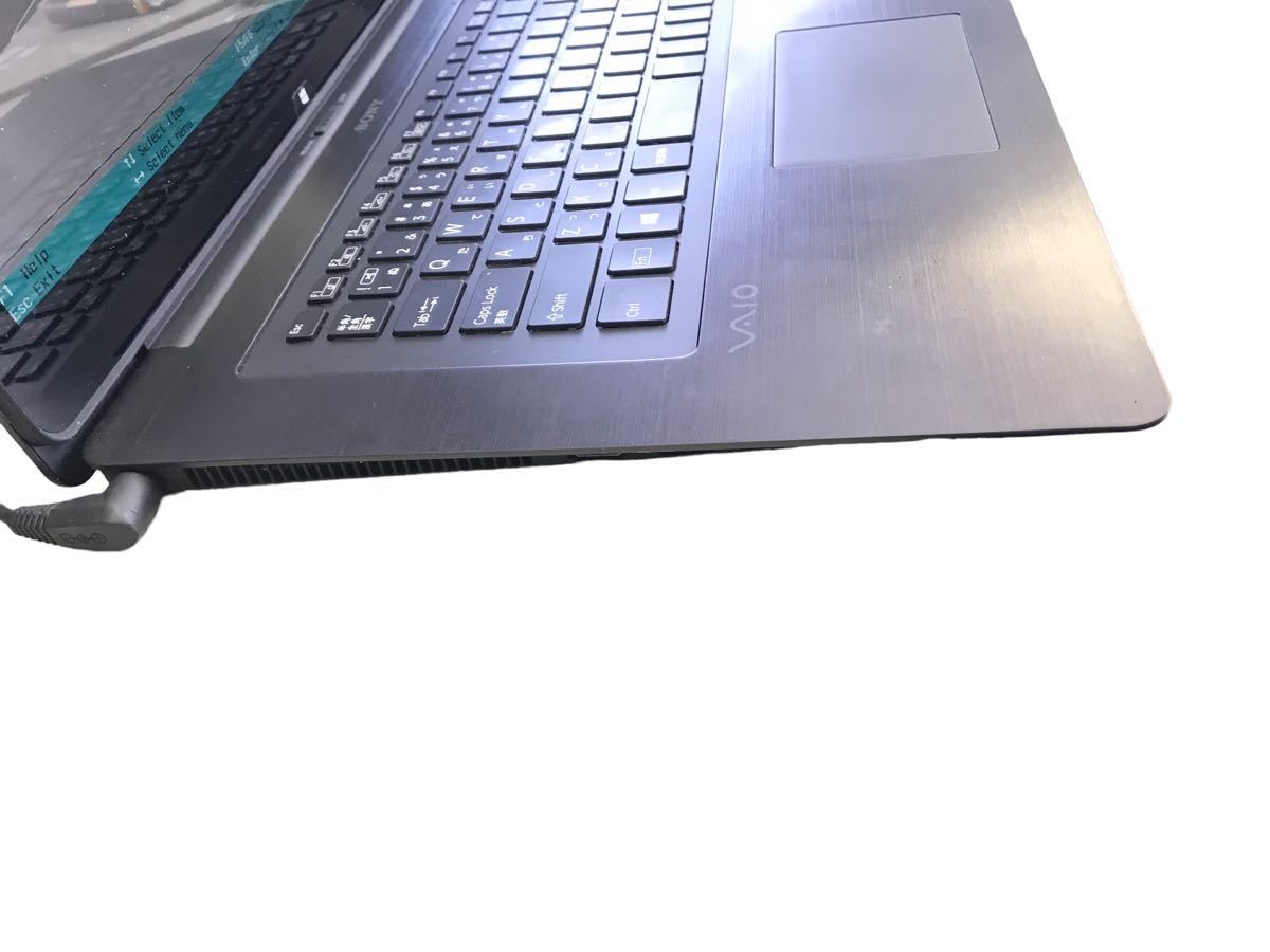 ジャンク》SONY SVF15N1A1J VAIO Core i7 4th メモリ 8GB SSD 無し