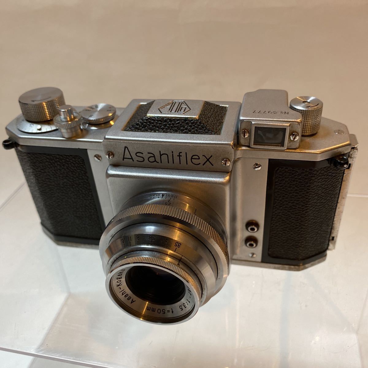 フィルムカメラ pentax asahi flex takumar 50mm f3.5 m37 PENTAX ペンタックス フィルムカメラ Takumar 1:3.5 F＝50㎜レンズ付き
