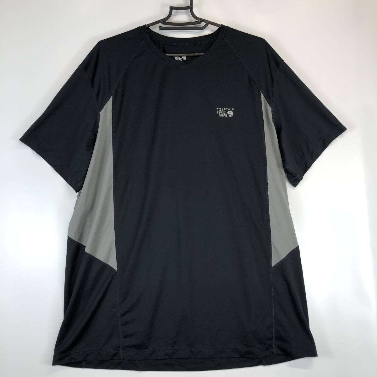 マウンテンハードウェア Mountain Hardwear 半袖速乾Tシャツ ブラック XXLサイズ OM5268 海外企画