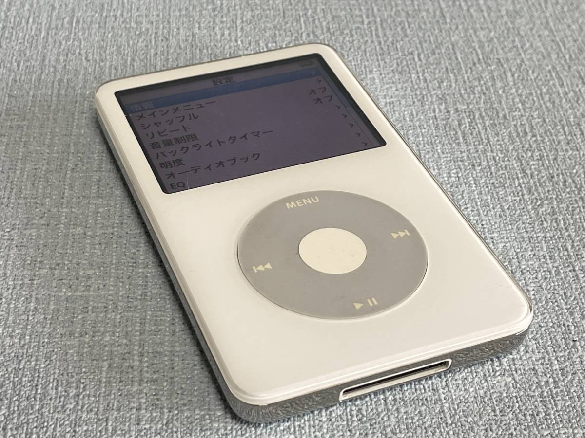 iPod A1136 30GB Gen ⁄ 外箱・ケーブル付 iPod classic 30GB 第5.5世代