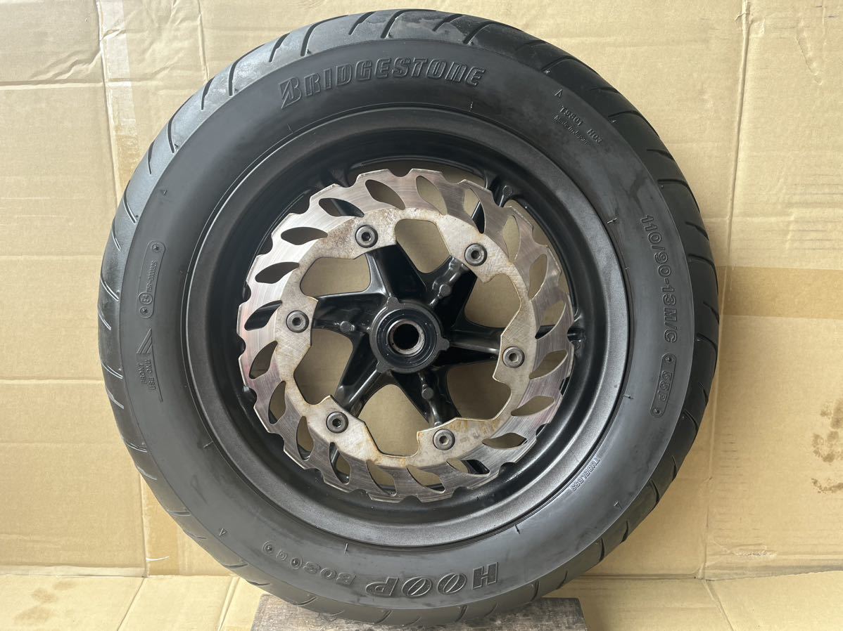 ☆*☆様 ホンダ　MF10 純正　フロントフォーク　ホイール　キャリパー ☆フォルツァ （MF10）用！純正フロントホイール！まだまだ使える