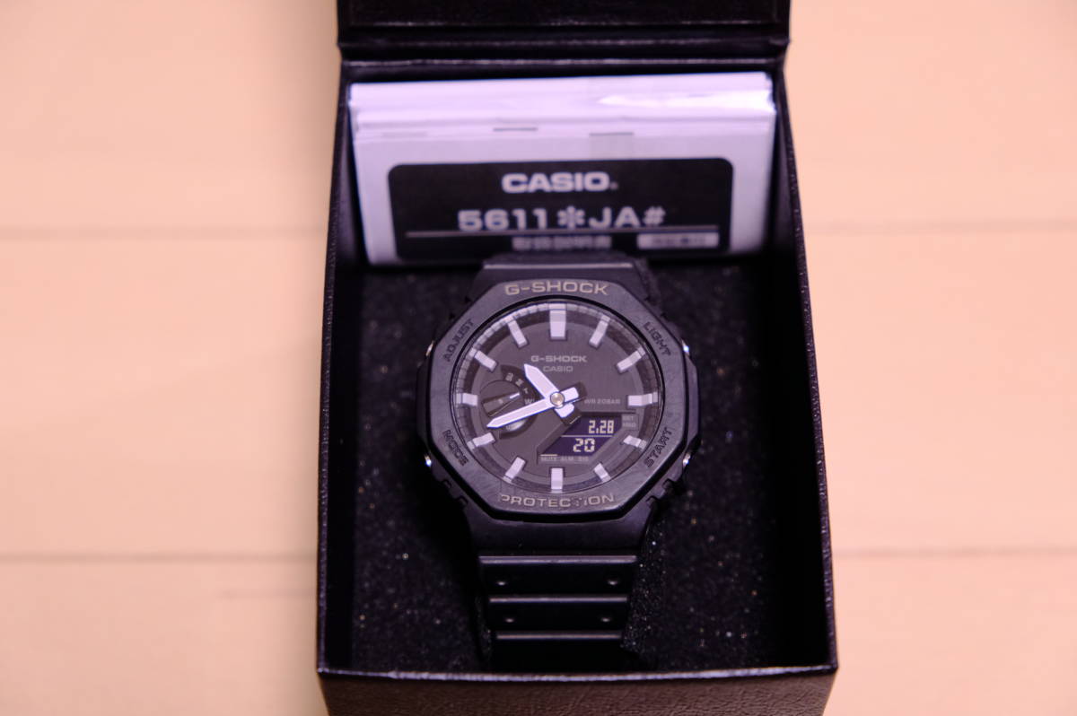 ★G-SHOCK 2100 Series ブラックバンド GA-2100-1AJF （ブラック）★