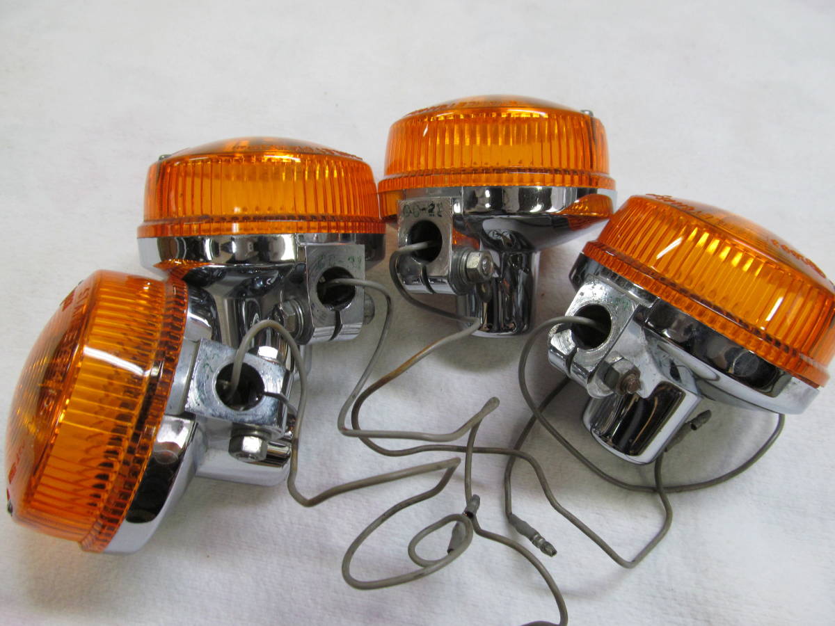 KAWASAKI純正 Z1/Z2 ウインカー 4個セット Z1⁄Z2 ウインカーレンズ4個