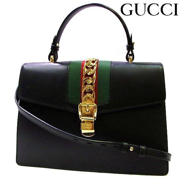 GUCCI ハンド ショルダー バッグ シルヴィ 【公式通販】