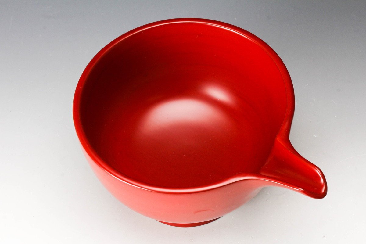 浄法寺漆器｜片口｜朱｜4.5寸｜岩舘正二｜初代 浄法寺漆器｜片口｜朱｜4.5寸｜岩舘正二｜初代 片口 酒