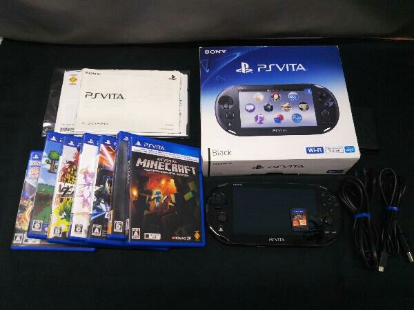 ジャンク 【PSVita初期化済み】PSVITA ソフト 本体 まとめ売り PCH-2000 ダンガンロンパ ガンダムブレイカー テラリア マインクラフト FF