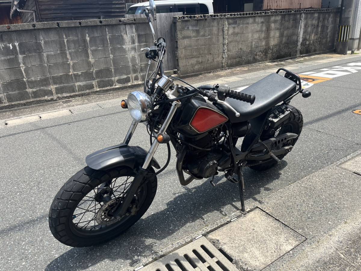 ヤマハ スカチューン TW200 2JL ロンスイ 福岡発 スパトラ 激シブ 