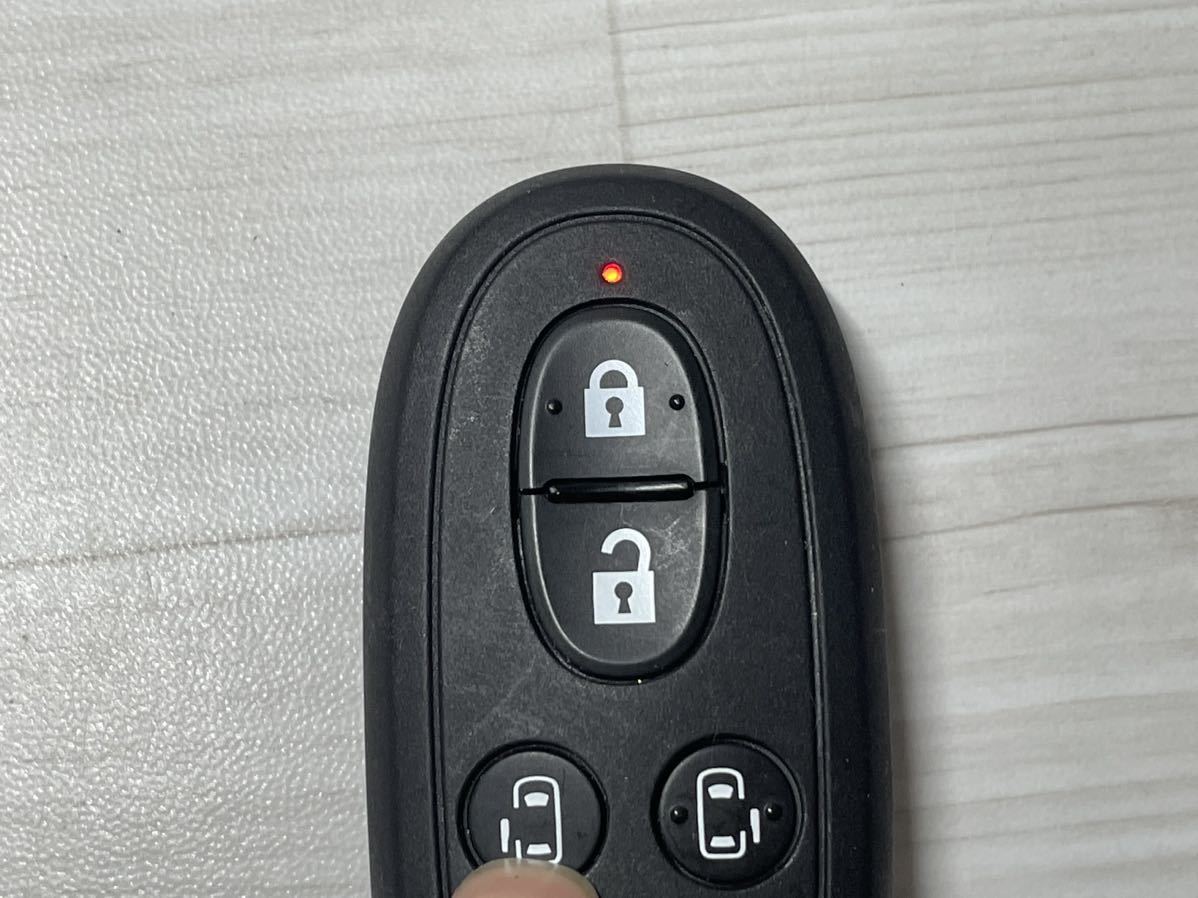 スズキ ソリオ バンディット 純正 スマートキー 4ボタン 基盤 2EE-00477AA MA36S キーレス 刻印007-AC0119 スペーシア 三菱 デリカ D2