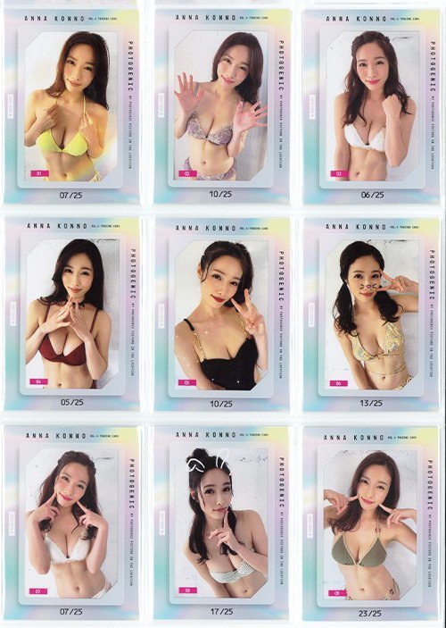 限定セール，格安 お得セット HIT'S/今野杏南4 Vol.4 フォトジェニックカード 全9種セット 230323-118(か行)｜売買されたオークション情報、yahooの商品情報をアーカイブ公開 - オークファン か行