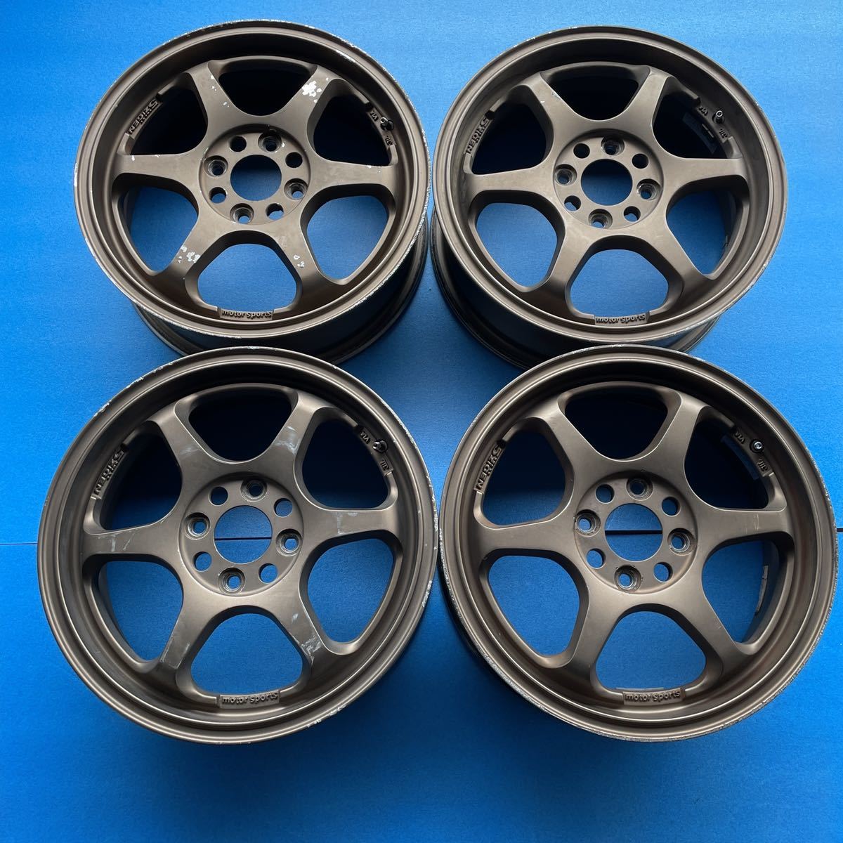 5次元 5ZIGEN motor sports 15×5J+45 PCD100-4穴 ハブ径約73mm 