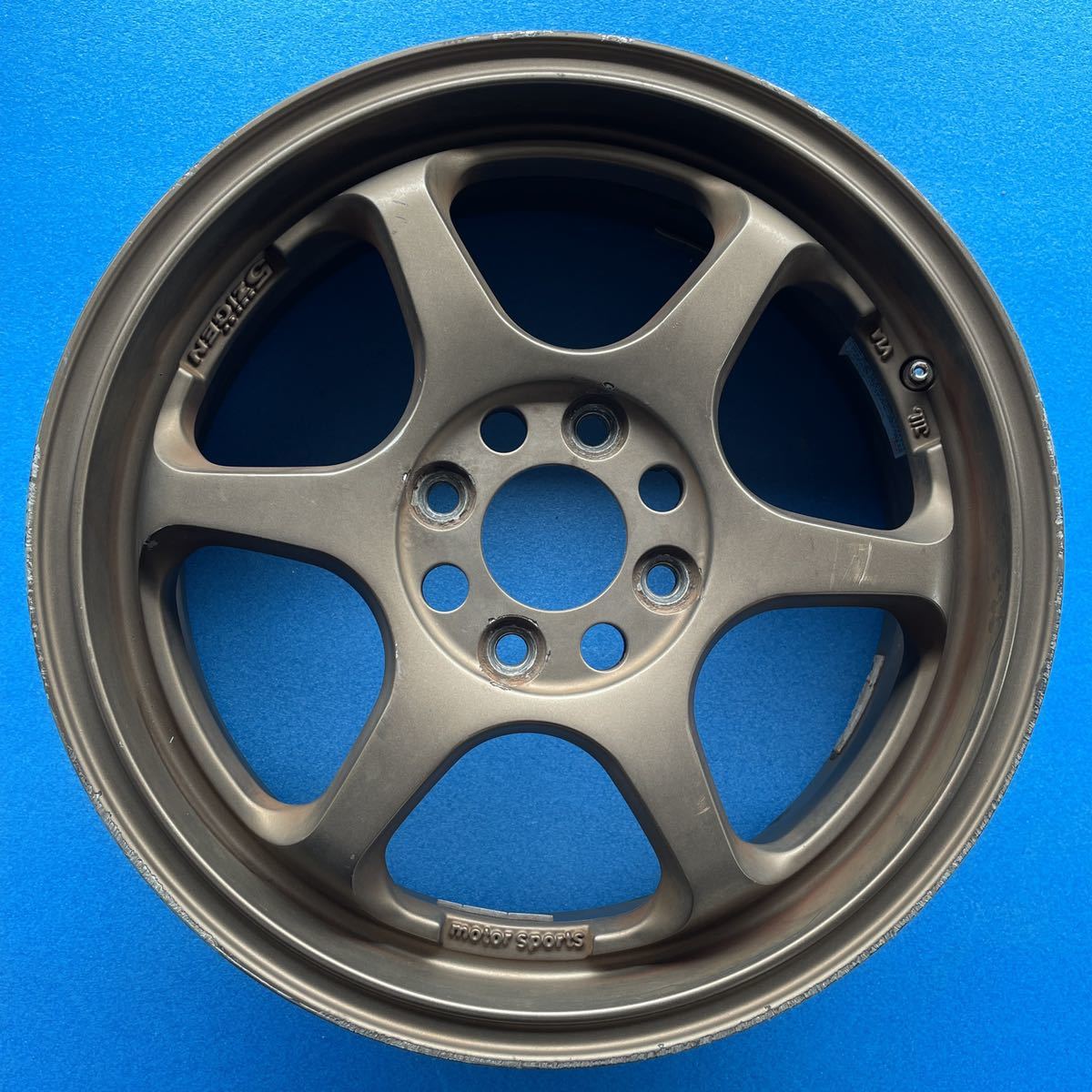 5次元 5ZIGEN motor sports 15×5J+45 PCD100-4穴 ハブ径約73mm 