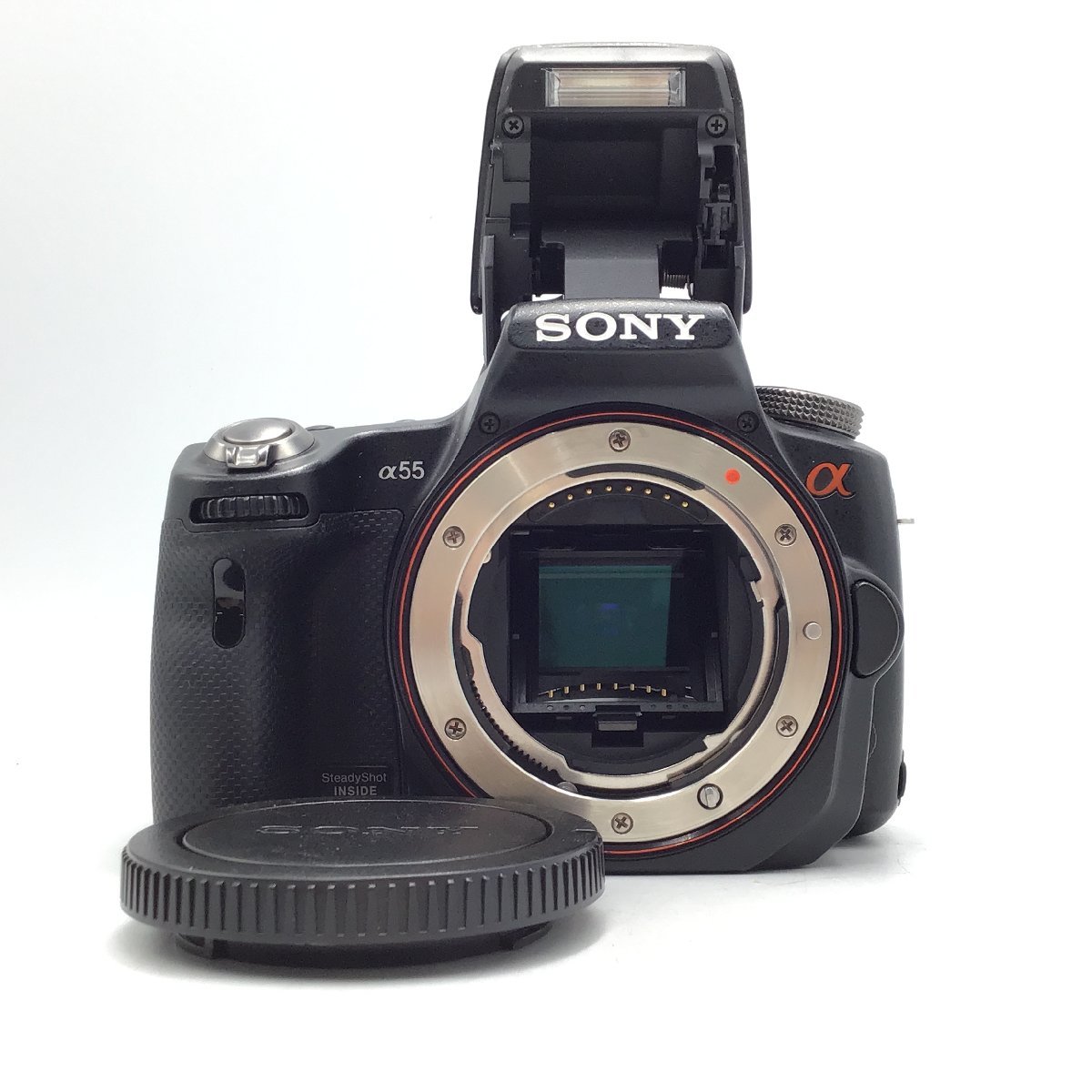 カメラ デジタル一眼レフ ボディ SONY α55 SLT-A55V 現状品 [0824HJ
